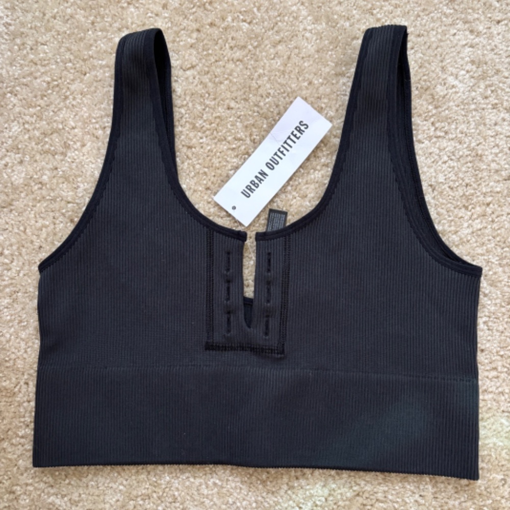 Urban Outfitters Out From Under Black Seamless Tank Top